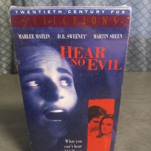 1995 Hear No Evil Vhs New Factory Sealed